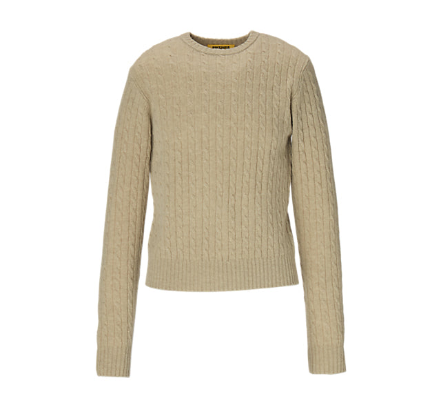 KNIT TOP - BEIGE