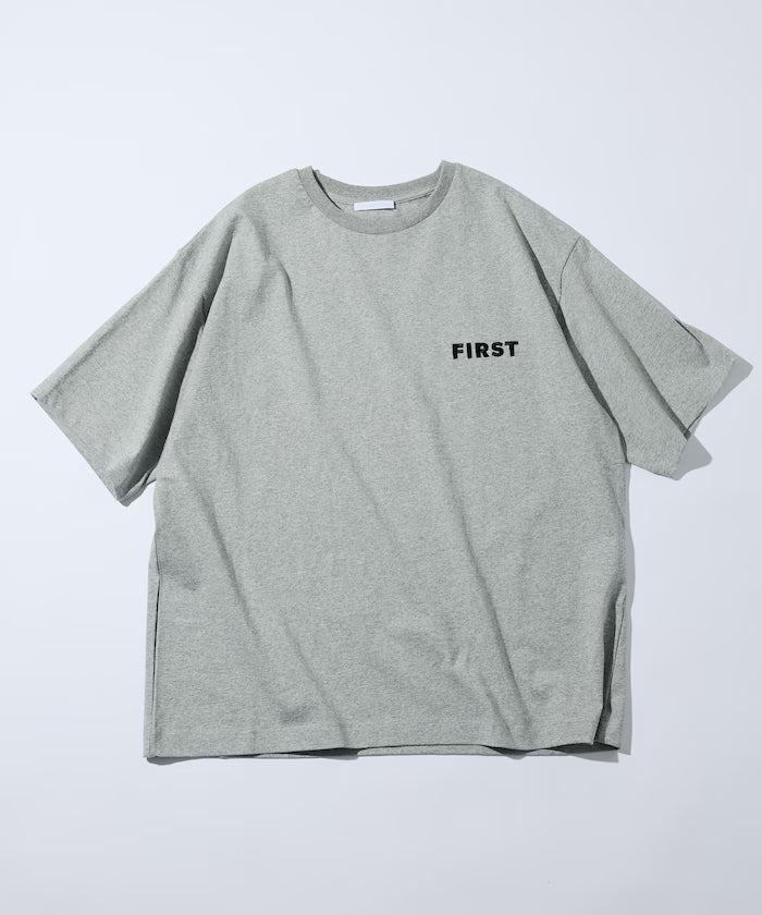 6 oz Front Logo Embroidery Crew Neck T-Shirt / One Point Design T-Shirt LEFT CHEST EMBROIDERY FIRST