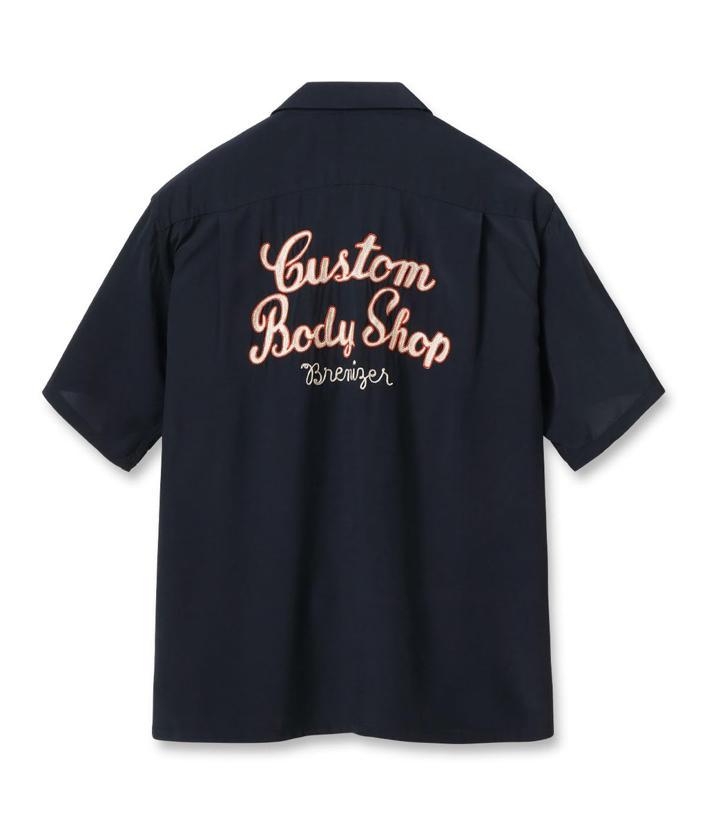 RAYON BOWLING SHIRT “CUSTOM BODY SHOP”
