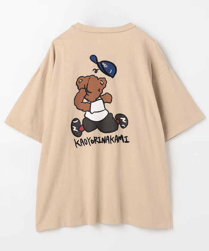 [Sales start on May 22 at 12:00] kaoyorinakami × FREAK'S STORE / Kaoyorinakami limited edition Hashiri Punch Bear Tee