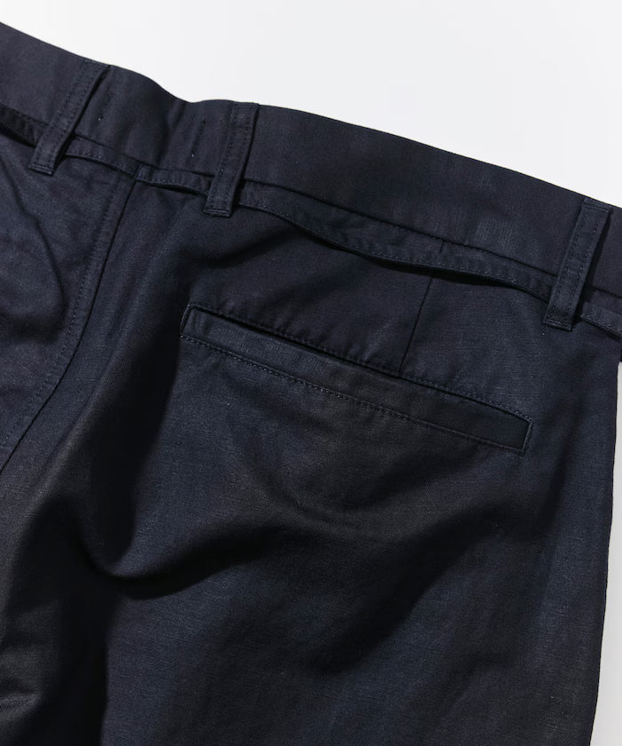 Cotton Linen 2 Tuck Chino Pant