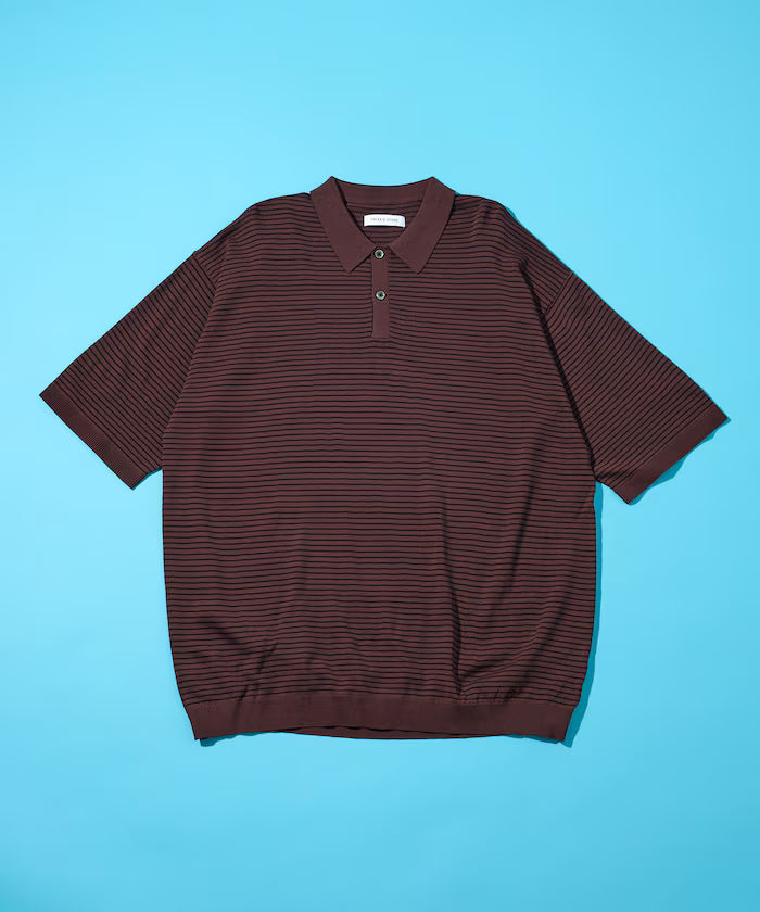 [New Color Added] SUPER ICE / Super Ice Short Sleeve Polo Neck Knit / Contact Cold Sensation