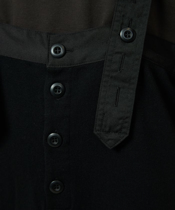 Knit Military Overalls