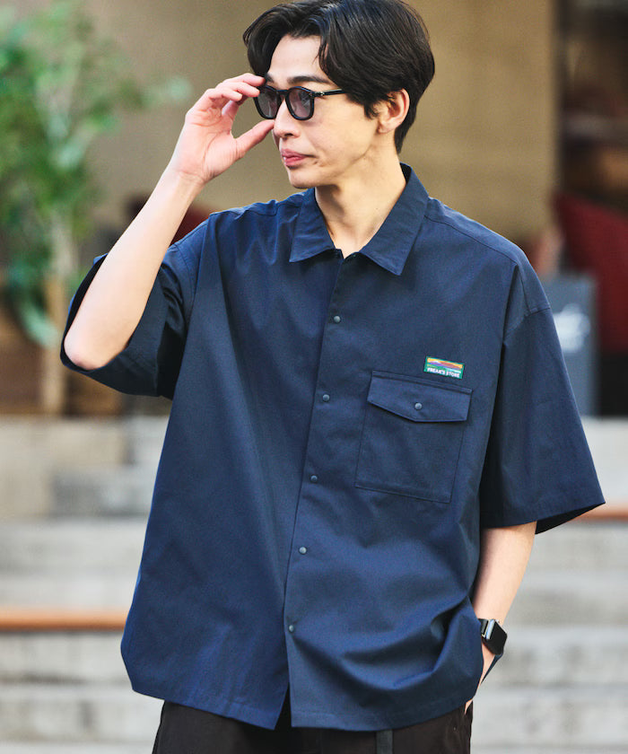 AiRide/Air Ride Relax Fit Short Sleeve Pocket Shirt/Dry Fast/UV Cut 【Limited Release】