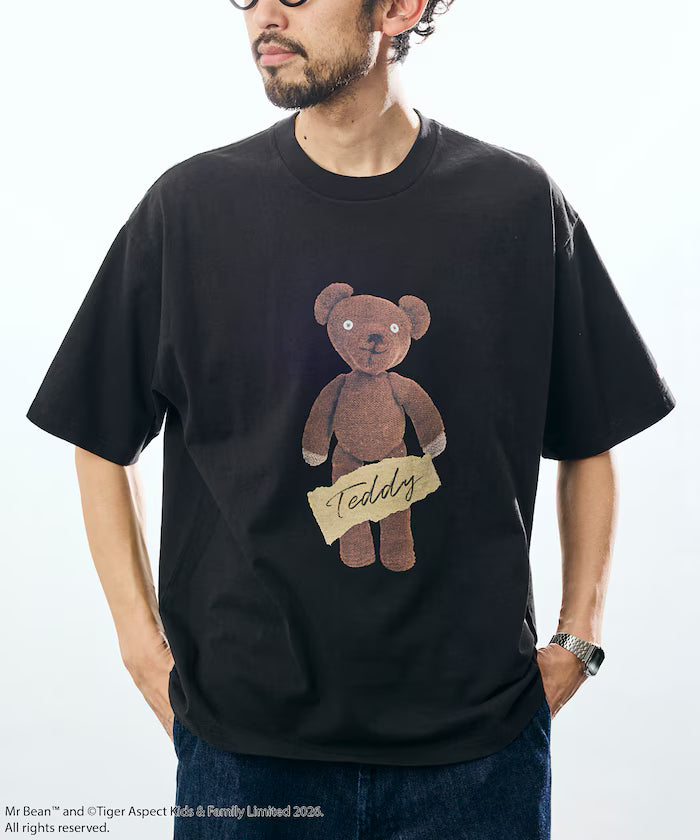 Mr. Bean Teddy Tee / Teddy Design Crew Neck T-Shirt