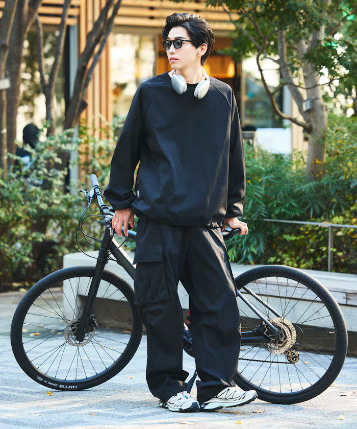 AiRide/Air Ride Relax Fit Raglan Long Sleeve Pullover/Pocketable/Quick Dry/UV Cut [Limited Edition]