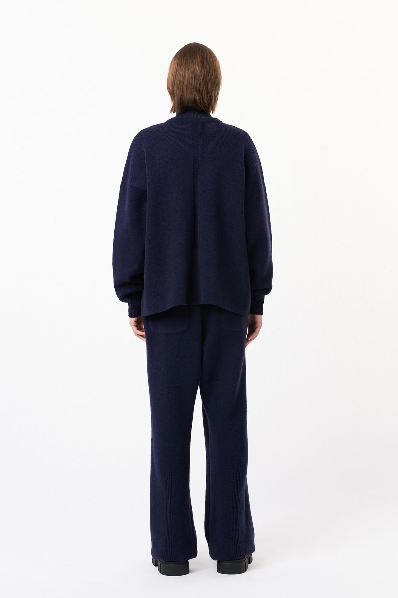 WOOL MILAN  STRAIGHT PANTS