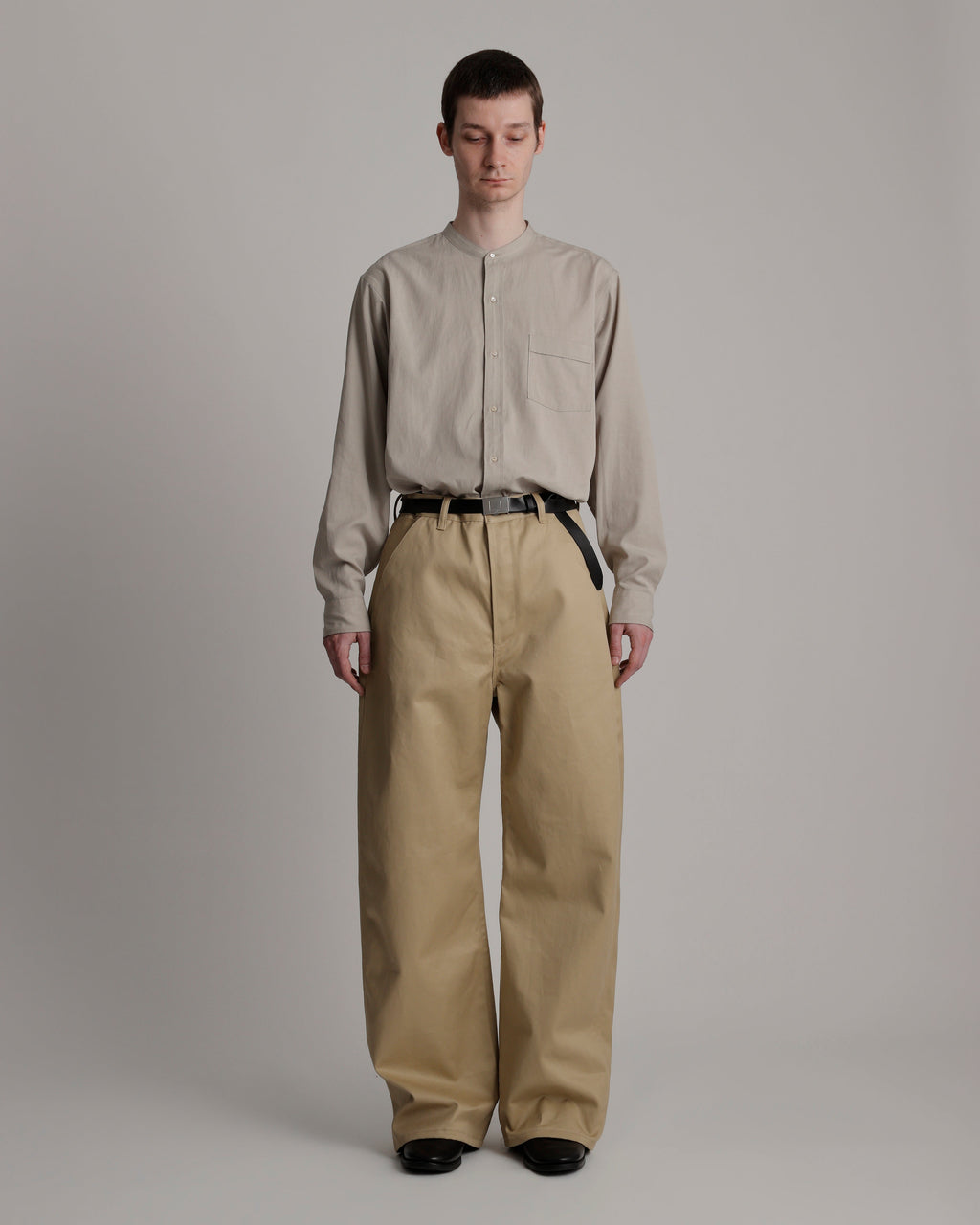 LOT.222 PAINTER PANTS WITH BUCKLE