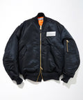 3M Reflector Patch Magazine Pocket Nylon Twill Flight Jacket “MA-1” - Navy