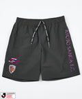 [May 15 12:00 Sales Start] J.LEAGUE × FREAK'S STORE Custom SUPPORTERS NYLON SHORTS [Kyoto Sanga F.C.] - Charcoal Gray