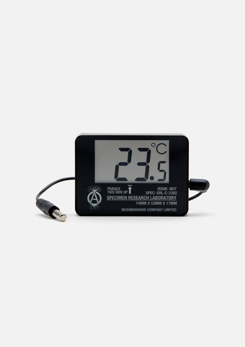 Srl Digital Thermometer - BLACK