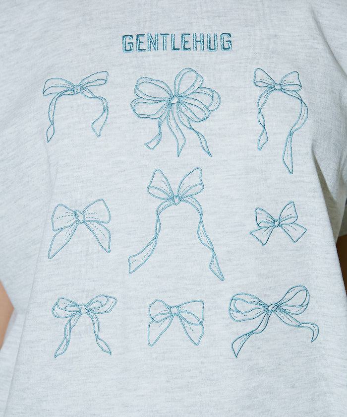 Ribbon Embroidery T-Shirt Limited Edition