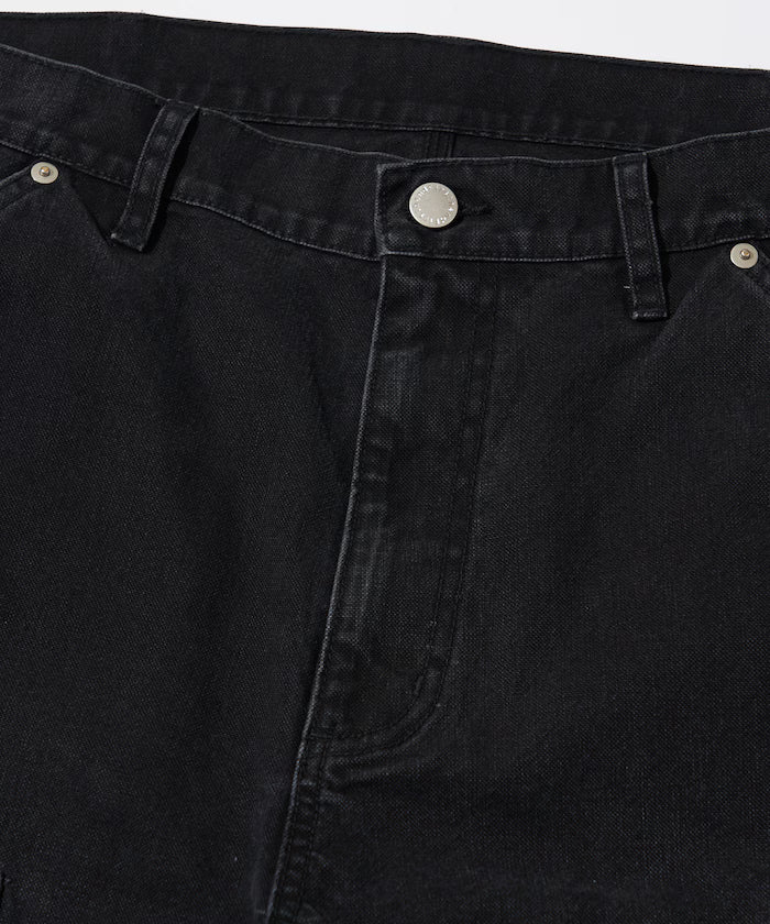 Fade Processing Light Duck Double Knee Painter Pants Vintage