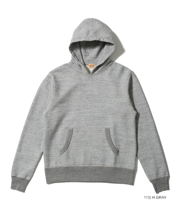 HEAVY SWEAT HOODED PARKA - H.GRAY