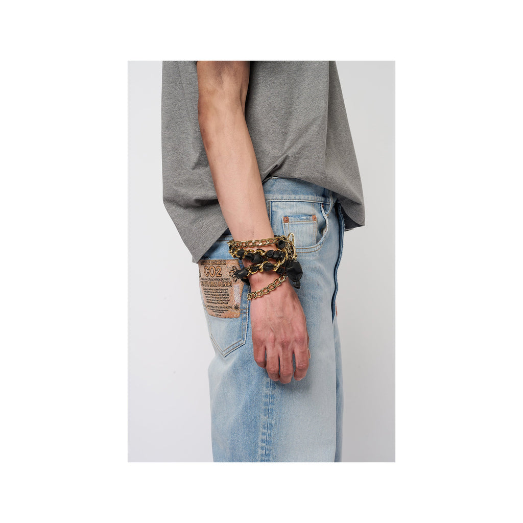BALLOON KEY CHAIN : GOLD