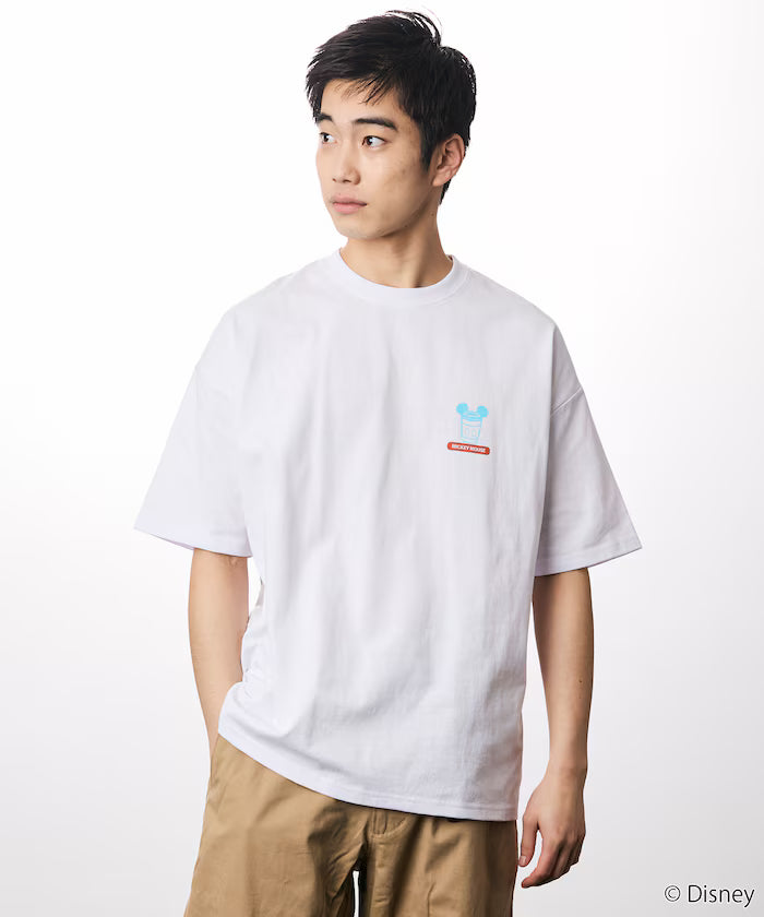 DISNEY/Mickey Mouse/Exclusive Crew Neck Printed Sweatshirt/FOOD 【Limited Release】