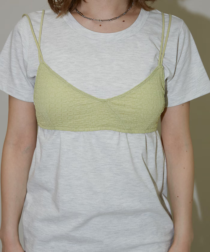 <Set Item> Chibi Bra Set T-Shirt Limited Release
