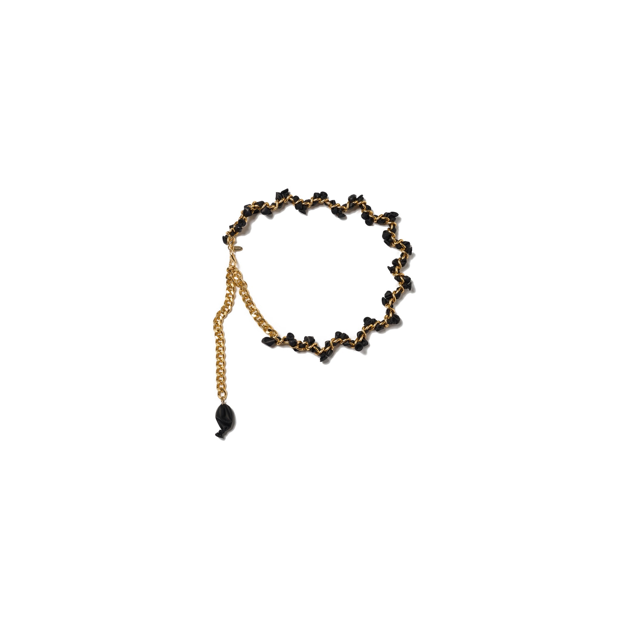 BALLOON CHAIN BELT : GOLD