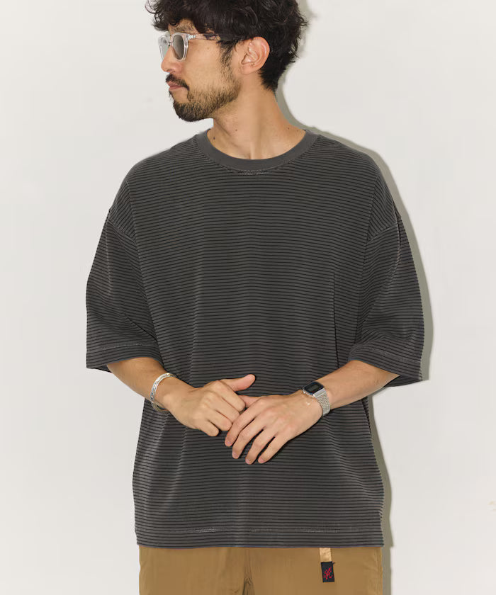 Pigment Process Pin Border Relaxed Fit T-Shirt