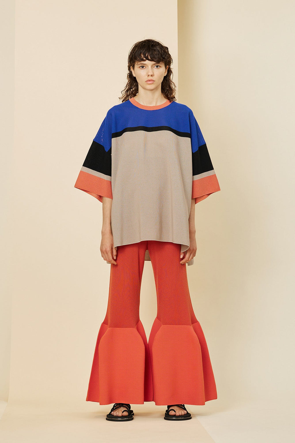 POTTERY BS HIGHWAIST BELL BOTTOM PANTS