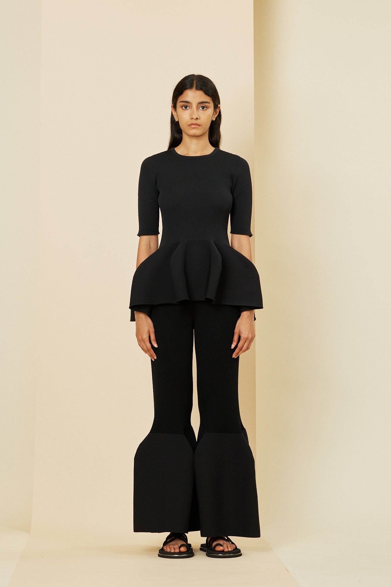 POTTERY BS HIGHWAIST BELL BOTTOM PANTS