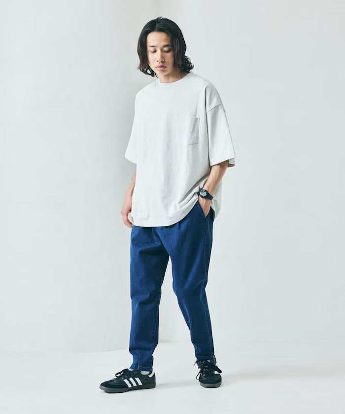 Basic Silhouette Stretch Easy Tapered Pants 【Limited Release】