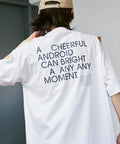 LOVE POP STUDIO CHEERFUL Typography T-Shirt Limited Edition