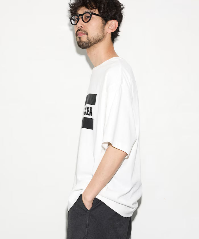 6oz Front Logo Print Crew Neck T-Shirt / Back Print T-Shirt PRINT BURGER