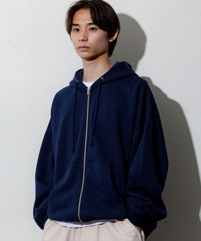 Relaxed Fit Zip-Up Hoodie 【Limited Edition】