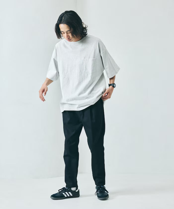 Basic Silhouette Stretch Easy Tapered Pants 【Limited Release】