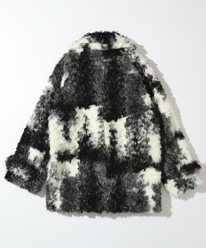 Fake Fur Mid-Length Coat / Fur Coat