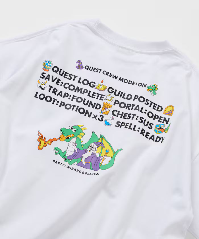 Wakana Yamazaki x FREAK'S STORE RPG Graphic Back Print Crew Neck T-Shirt [Limited Edition]