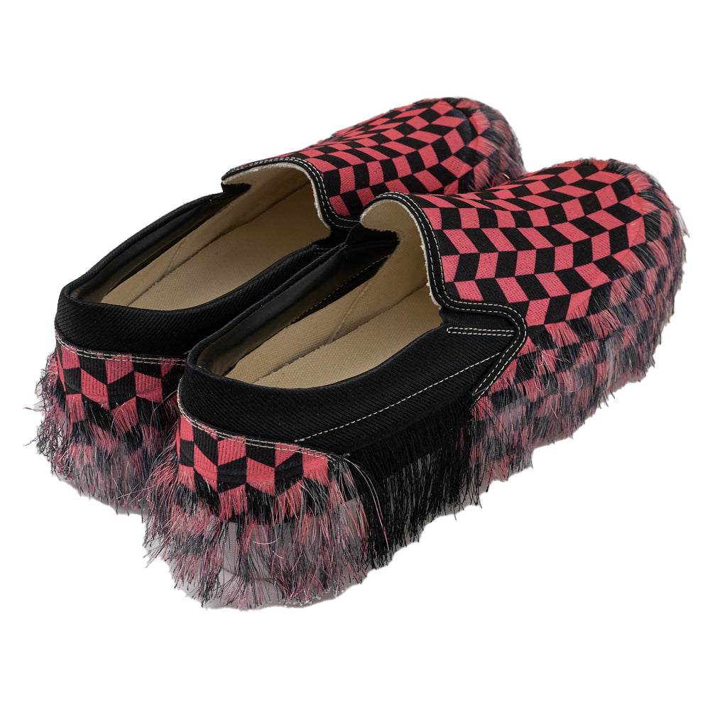 FRINGE EMBROIDERY SNEAKER