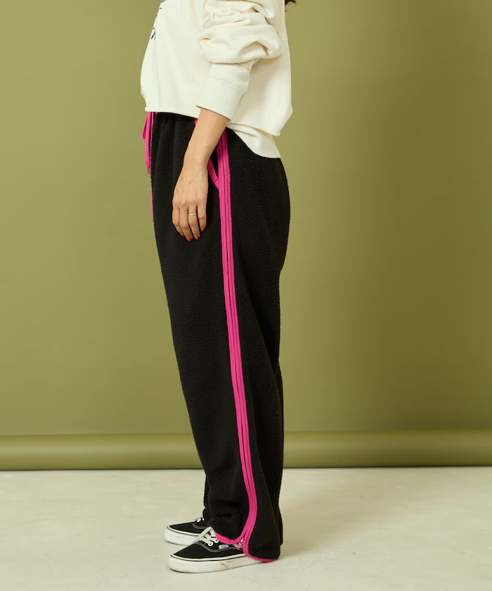 Side Zipper Fleece Pants