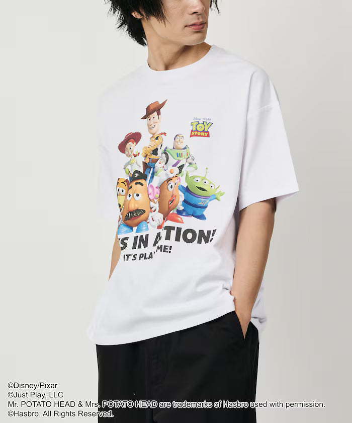 [April 20 12:00 release][Made to Order Product] 'Toy Story' Exclusive Character Print Crew Neck T-shirt Limited Edition