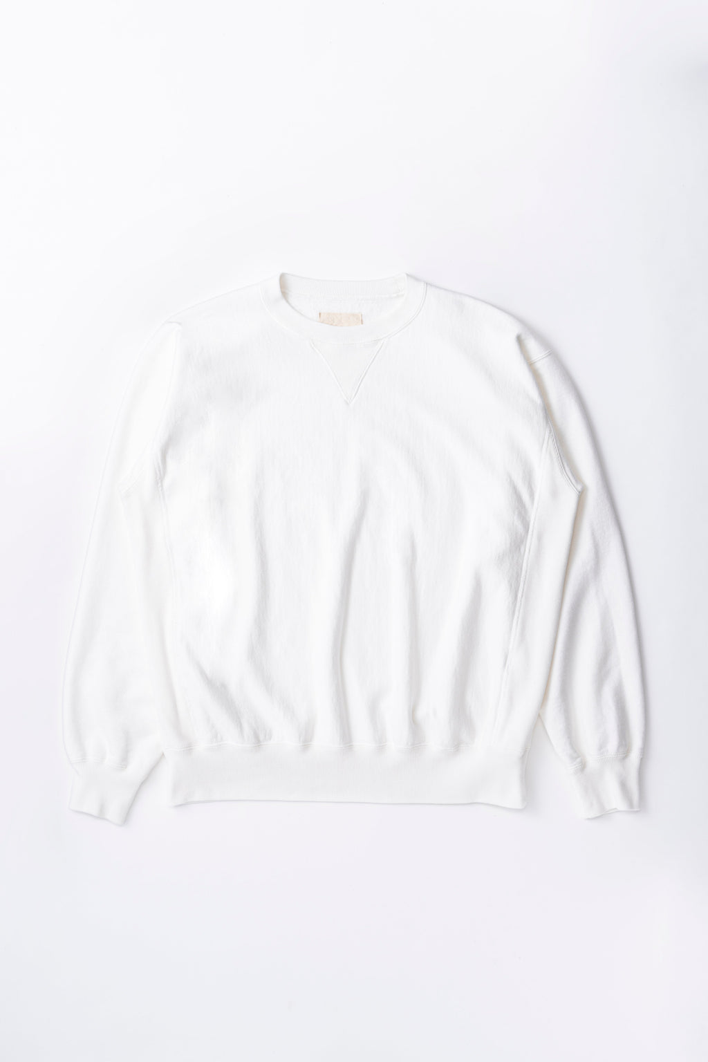 ATHLETIC SWEATER - WHITE