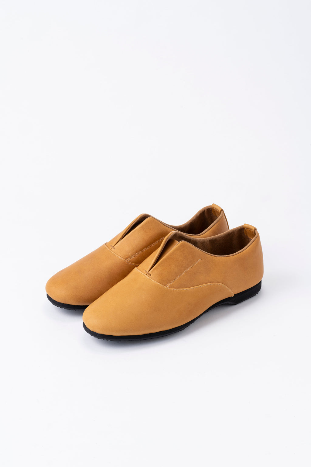 JAZZ SLIP-ON SHOES - CAMEL
