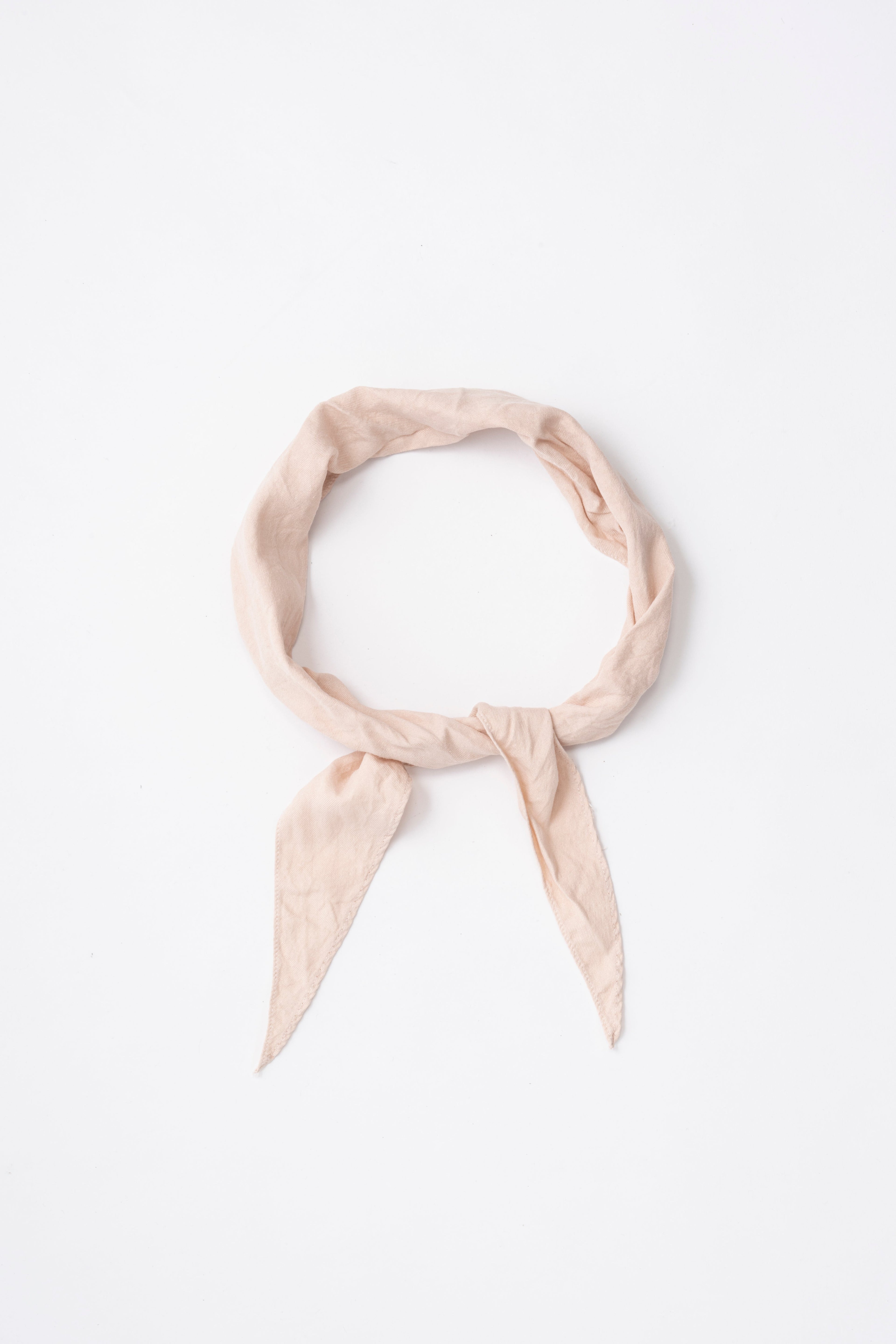 SHORT SCARF - CHESTNUT
