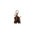 GAS MASK BEAR KEY RING : GOLD - GOLD