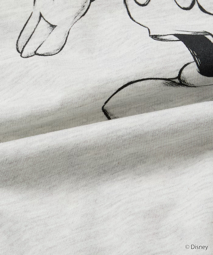 Limited Edition DISNEY Exclusive Mickey Mouse Back Print Crew Neck T-Shirt