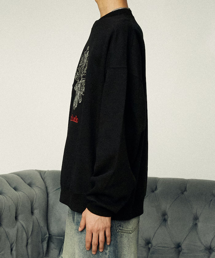 LOVE POP STUDIO FLOWER EMBROIDERY SWEAT【Limited Edition】