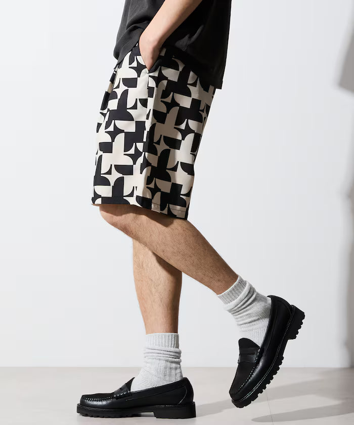 Pattern Easy Shorts / All-over Print Short Pants / Compatible with Setup