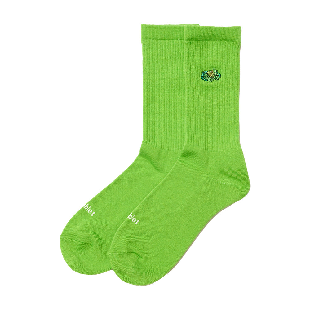 ” HERBAL IN THE YARN” SOCKS - GREEN