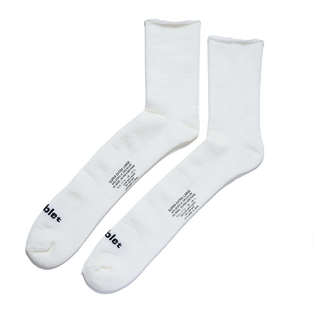 EXTRA BIG FEET SOCKS - WHITE