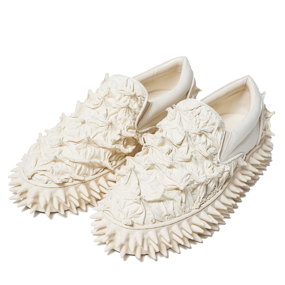 PORCUPINE SLIP-ON SNEAKER - IVORY