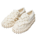 PORCUPINE SLIP-ON SNEAKER - IVORY
