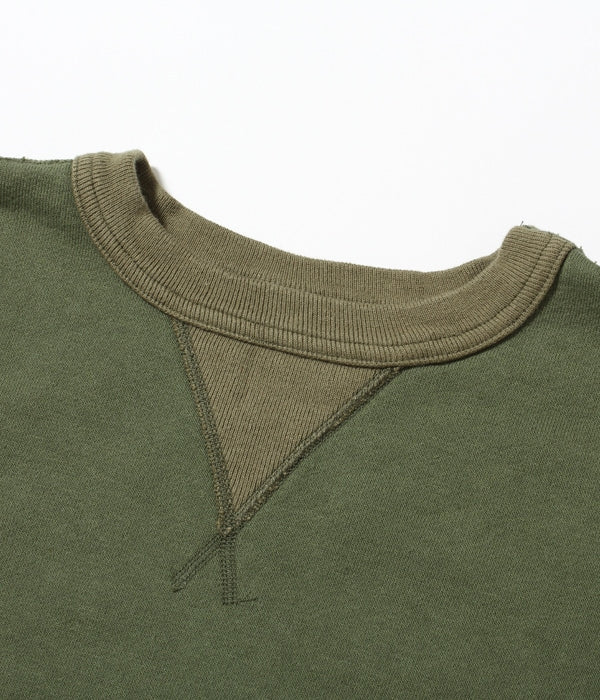 SET-IN CREW NECK SWEAT SHIRT