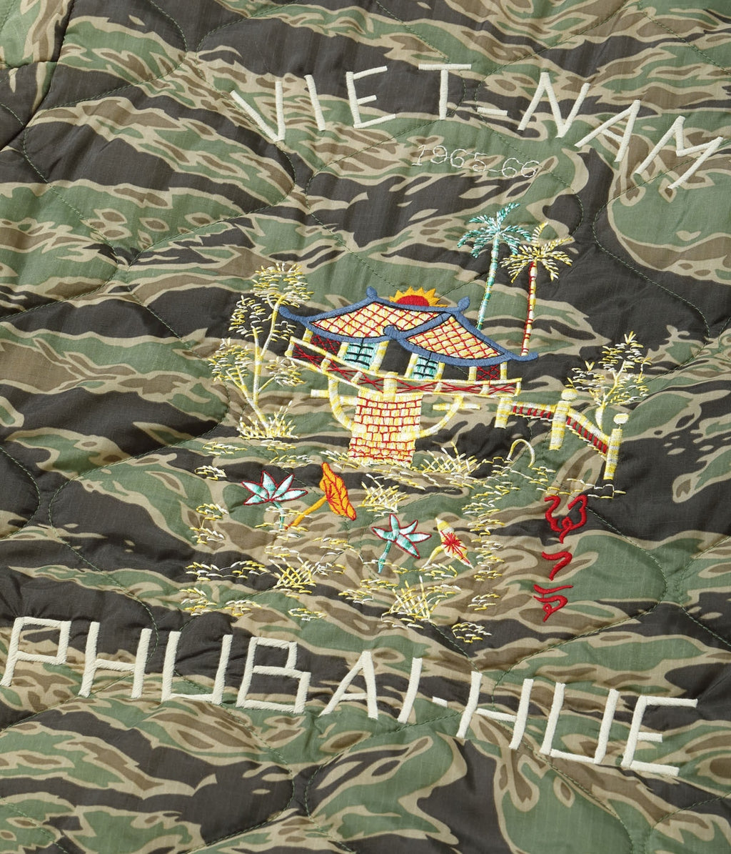 Mid 1960s Style Reversible Vietnam Jacket “VIET-NAM MAP” × “LANDSCAPE”