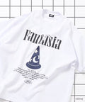 Limited Edition/DISNEY Disney Special Order Big Silhouette Front Print Crew Neck T-Shirt Fantasia - White