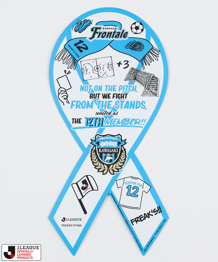 [Sales starting on May 15 at 12:00] J.LEAGUE × FREAK’S STORE Exclusive RIBBON MAGNET - Kawasaki Frontale